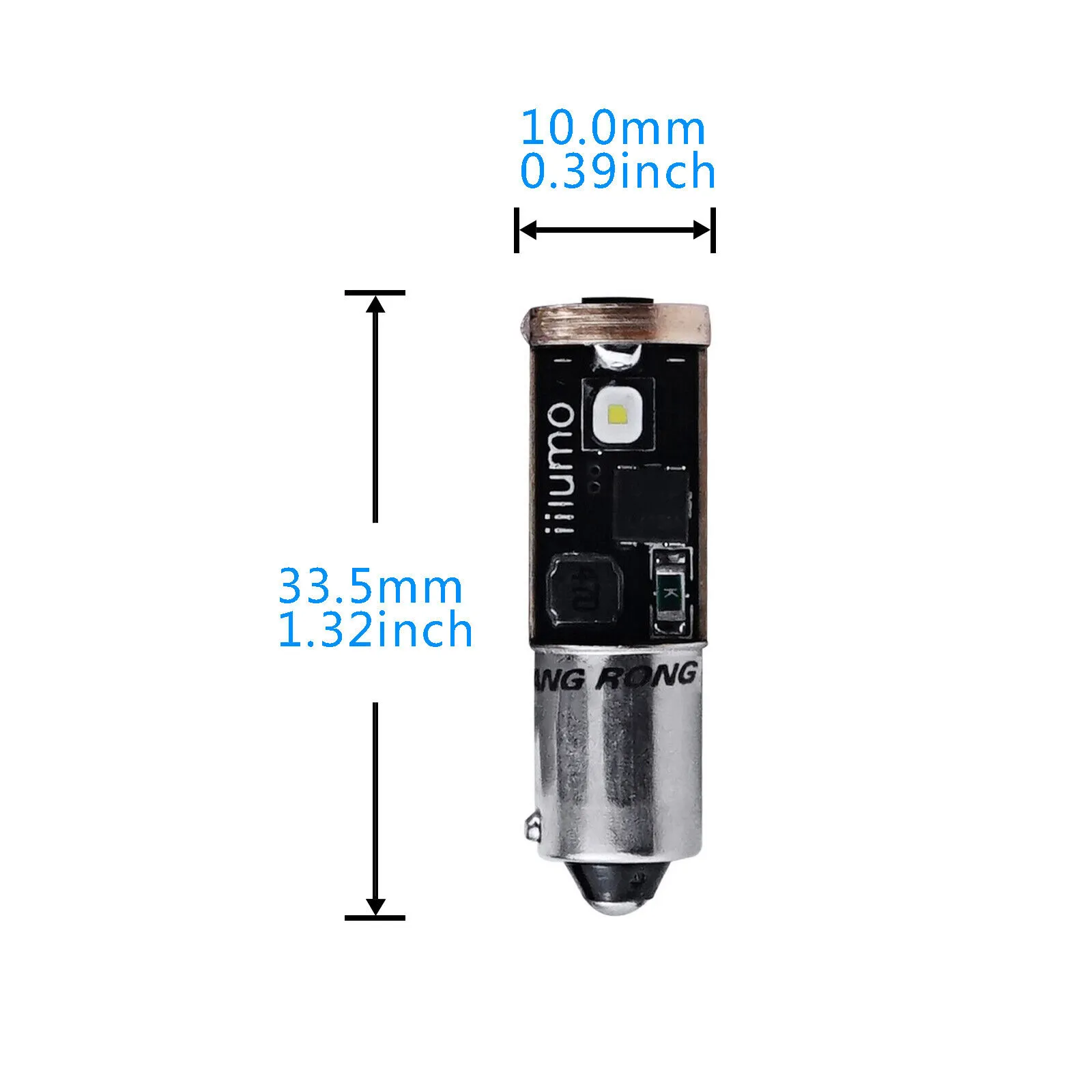 2x Canbus LED Birne Angel Eyes Für BMW E90 E91 E60 E61 LCI Mit H10W 2008-2011
