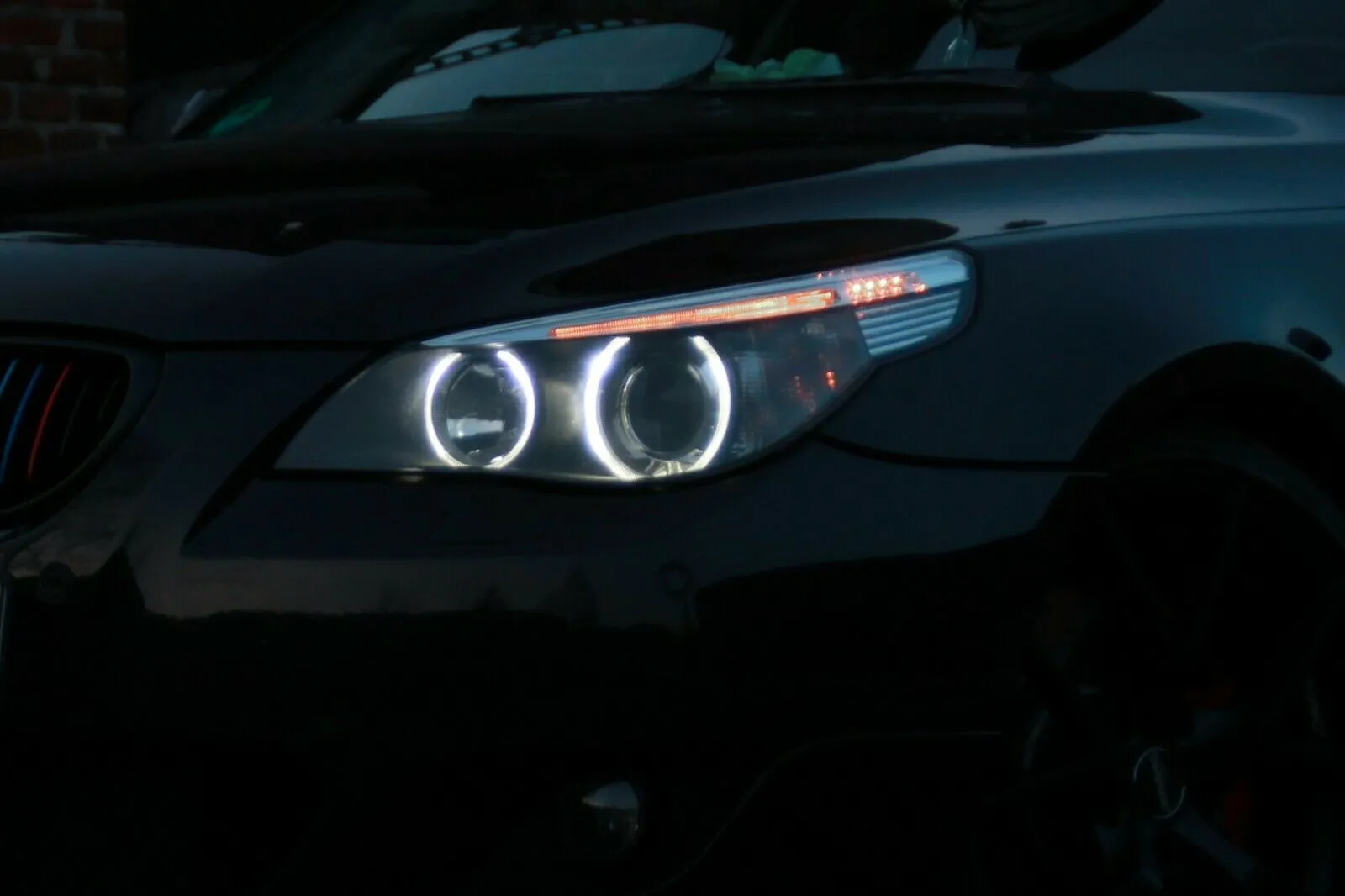 H8 LED Angel Eyes für BMW 3er E90 E91 LCI mit Xenon ( ab Bj. 09.2008 Facelift )