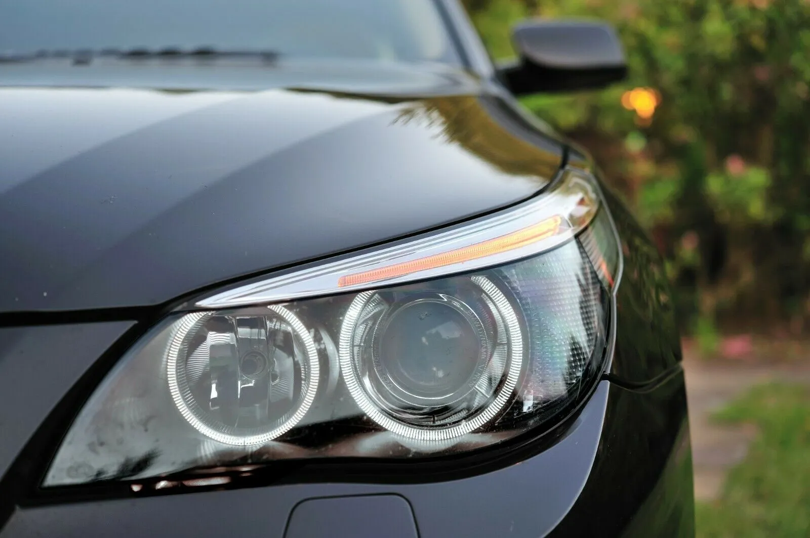 H8 LED Angel Eyes für BMW 3er E90 E91 LCI mit Xenon ( ab Bj. 09.2008 Facelift )