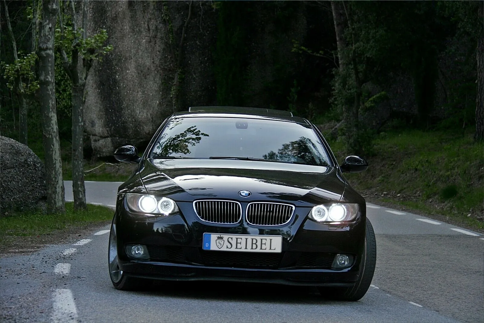 H8 LED Angel Eyes für BMW 3er E90 E91 LCI mit Xenon ( ab Bj. 09.2008 Facelift )