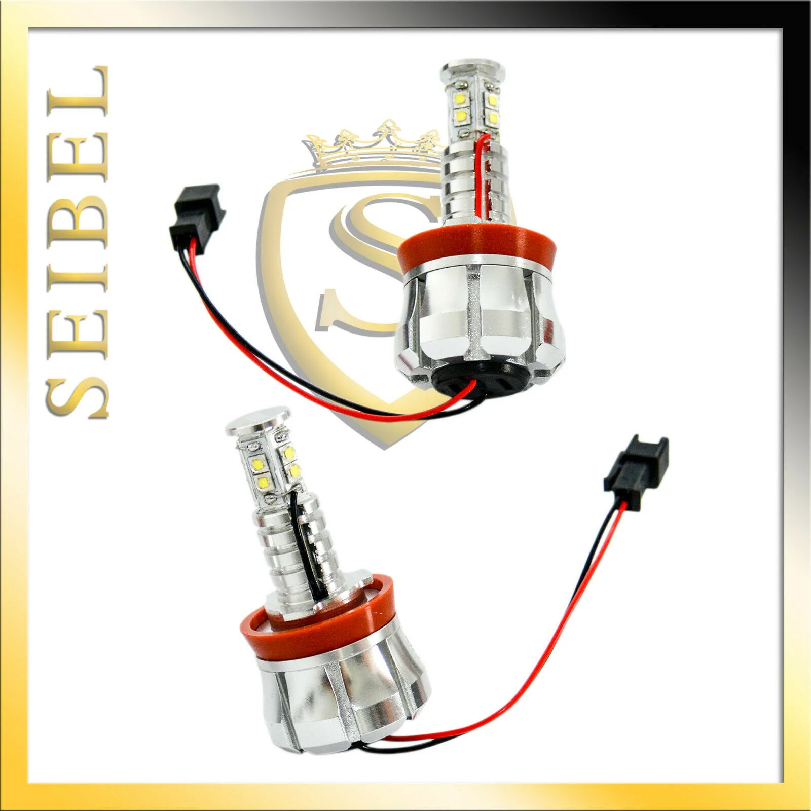 H8 LED Angel Eyes für BMW 3er E90 E91 LCI mit Xenon ( ab Bj. 09.2008 Facelift )