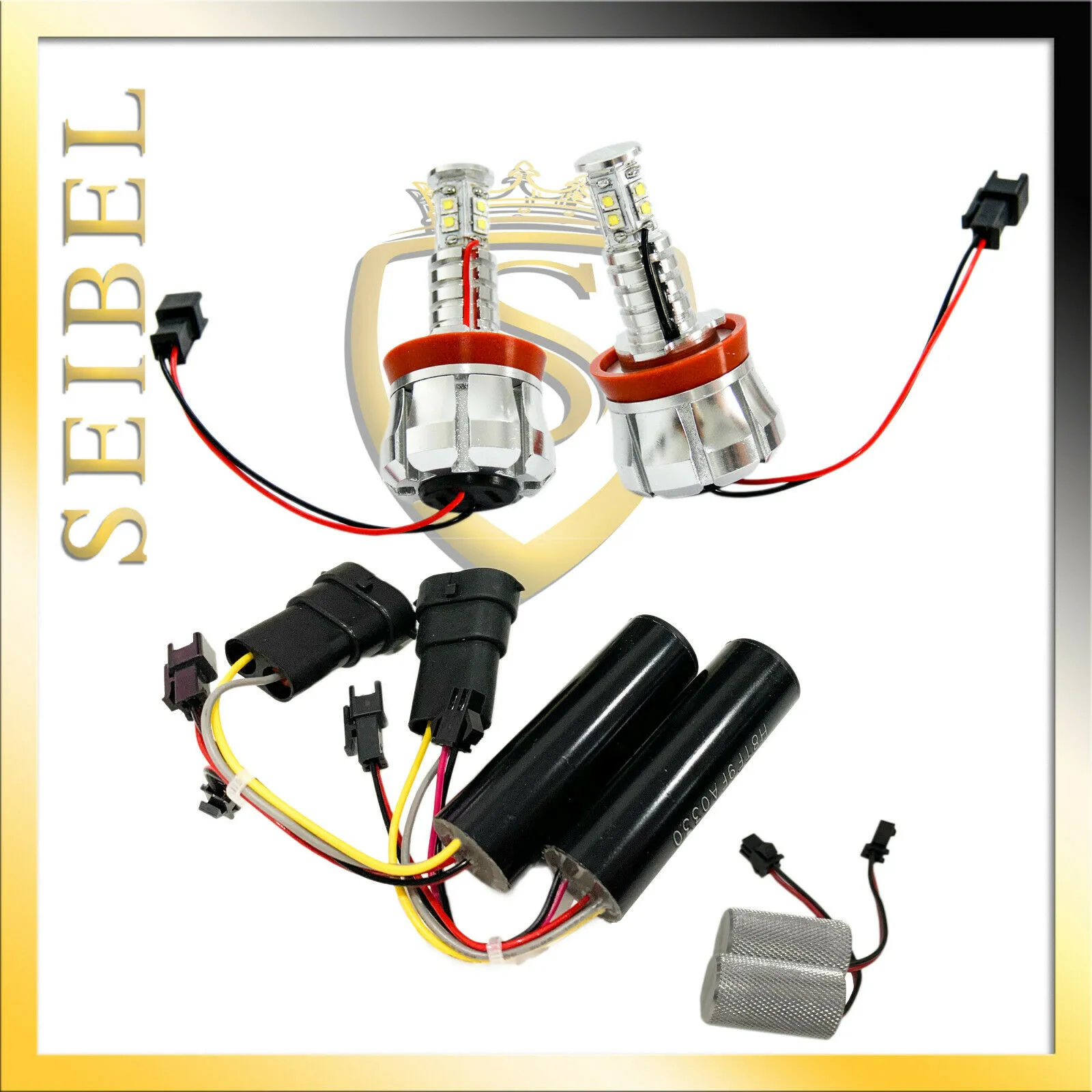 H8 LED Angel Eyes für BMW 3er E90 E91 LCI mit Xenon ( ab Bj. 09.2008 Facelift )