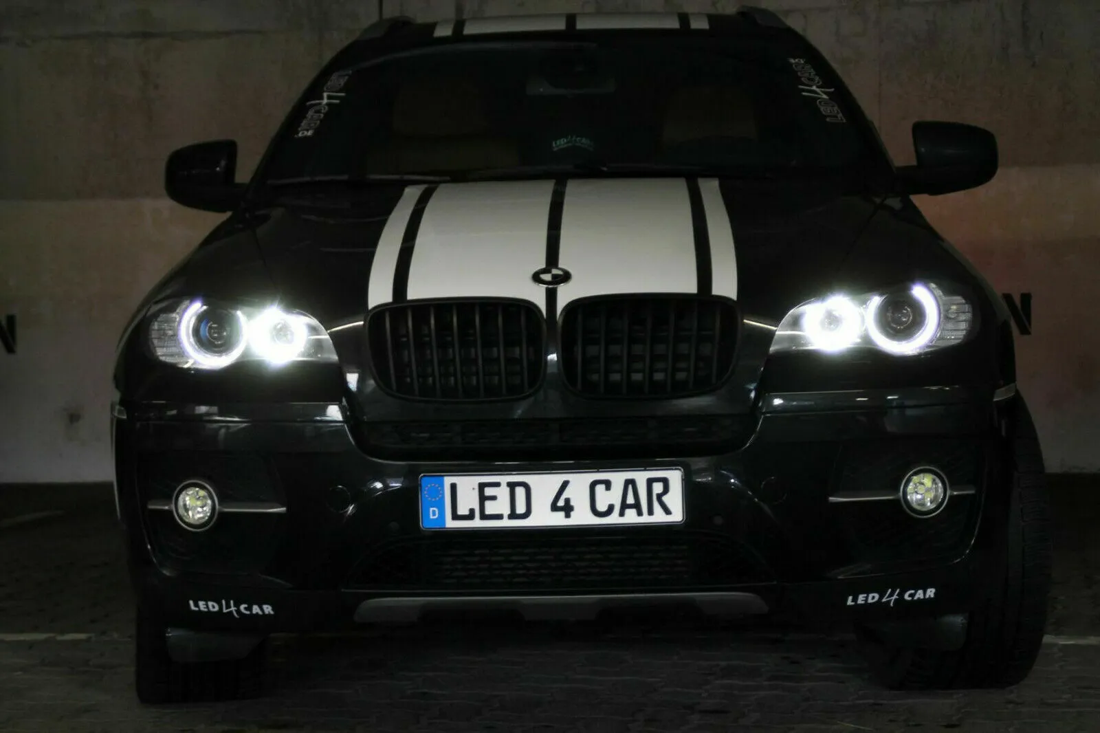 Seitronic® H8 Brenner LED Angel Eyes für BMW 3er E90 E91 LCI mit Xenon  NEU