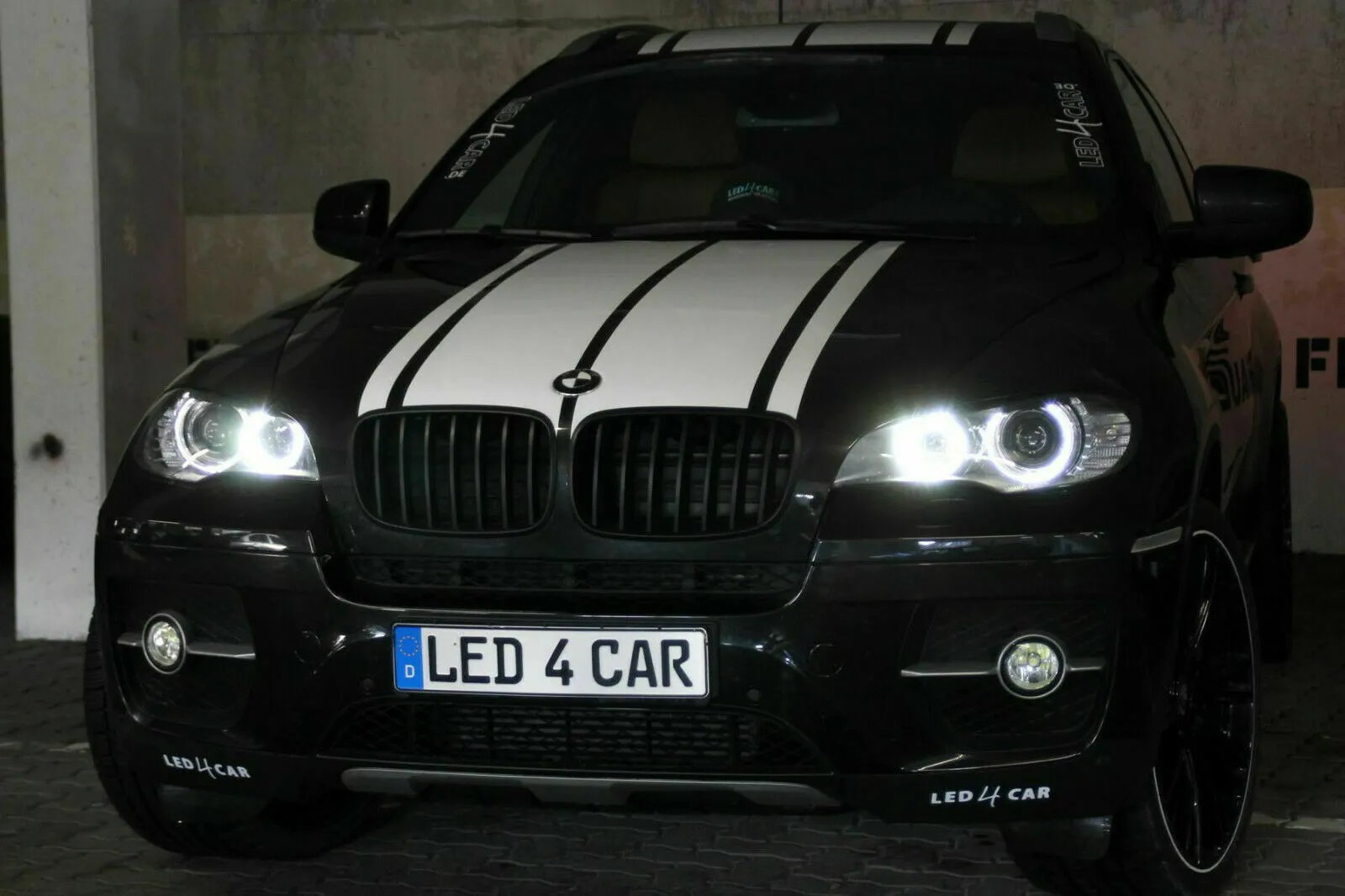 Seitronic® H8 Brenner LED Angel Eyes für BMW 3er E90 E91 LCI mit Xenon  NEU