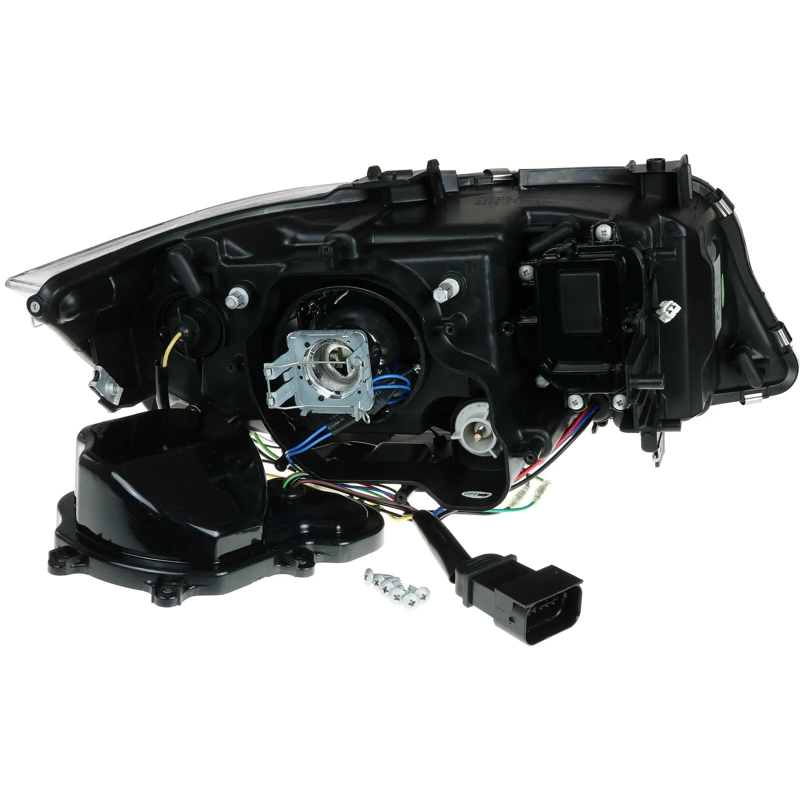 Scheinwerfer Set 3D U LED Angel Eyes für BMW 3er E90 E91 Bj. 05-08 Limo Touring