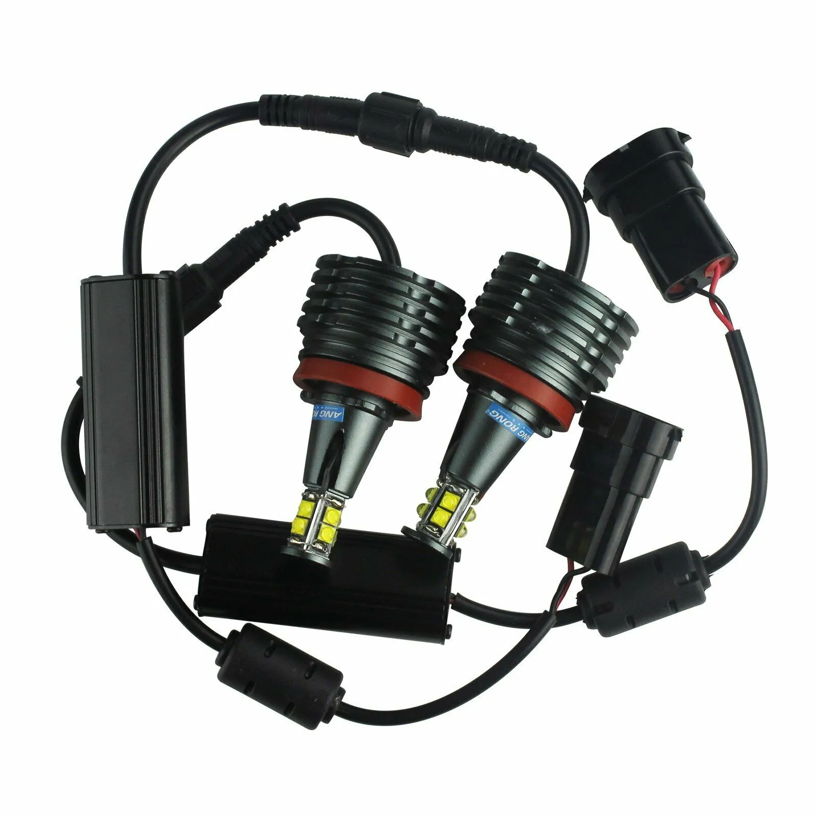 H8 80W Angel Eyes Standlicht Frontscheinwerfer für BMW E90 E91 E92 E93 E60 E61