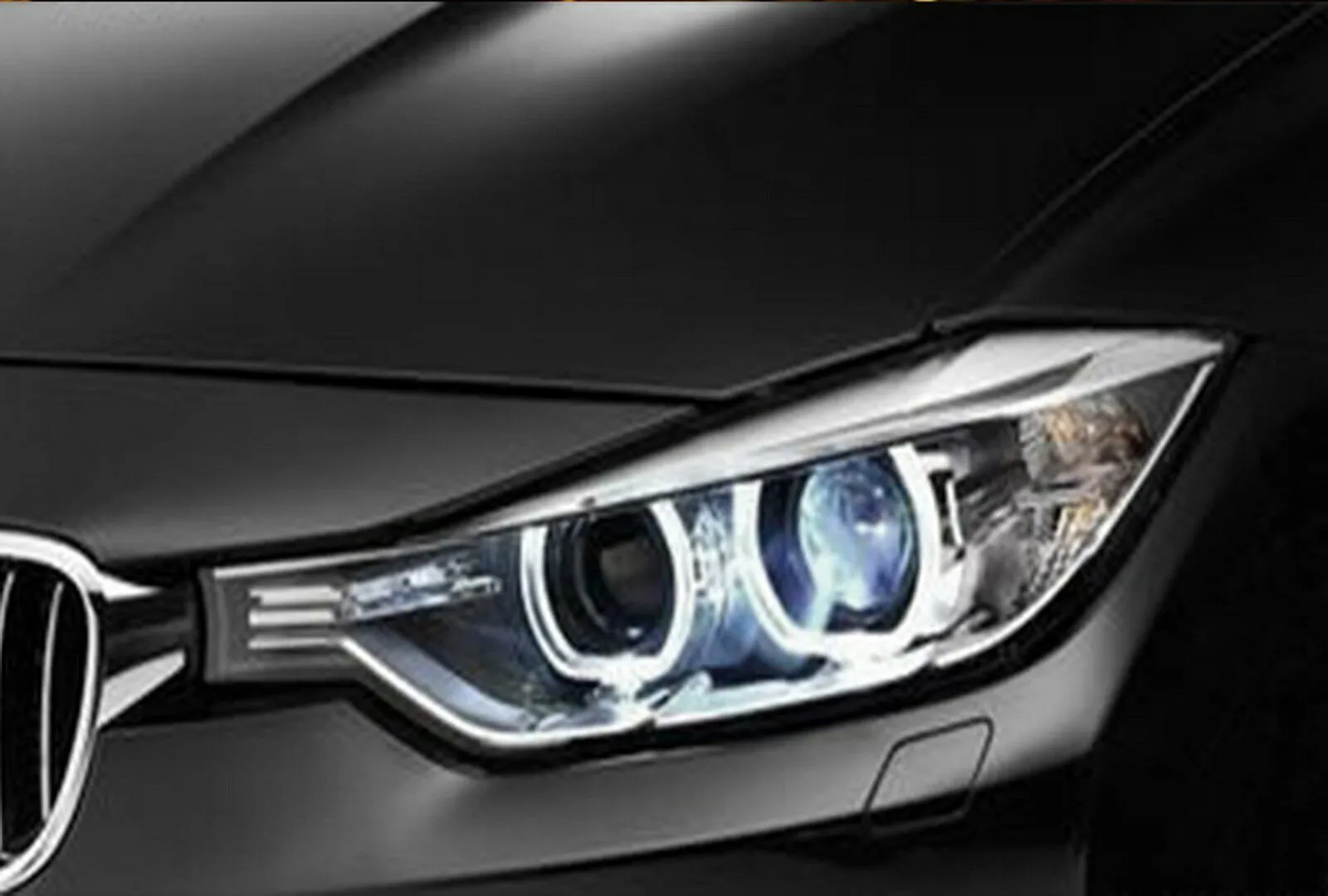 H8 80W Angel Eyes Standlicht Frontscheinwerfer für BMW E90 E91 E92 E93 E60 E61