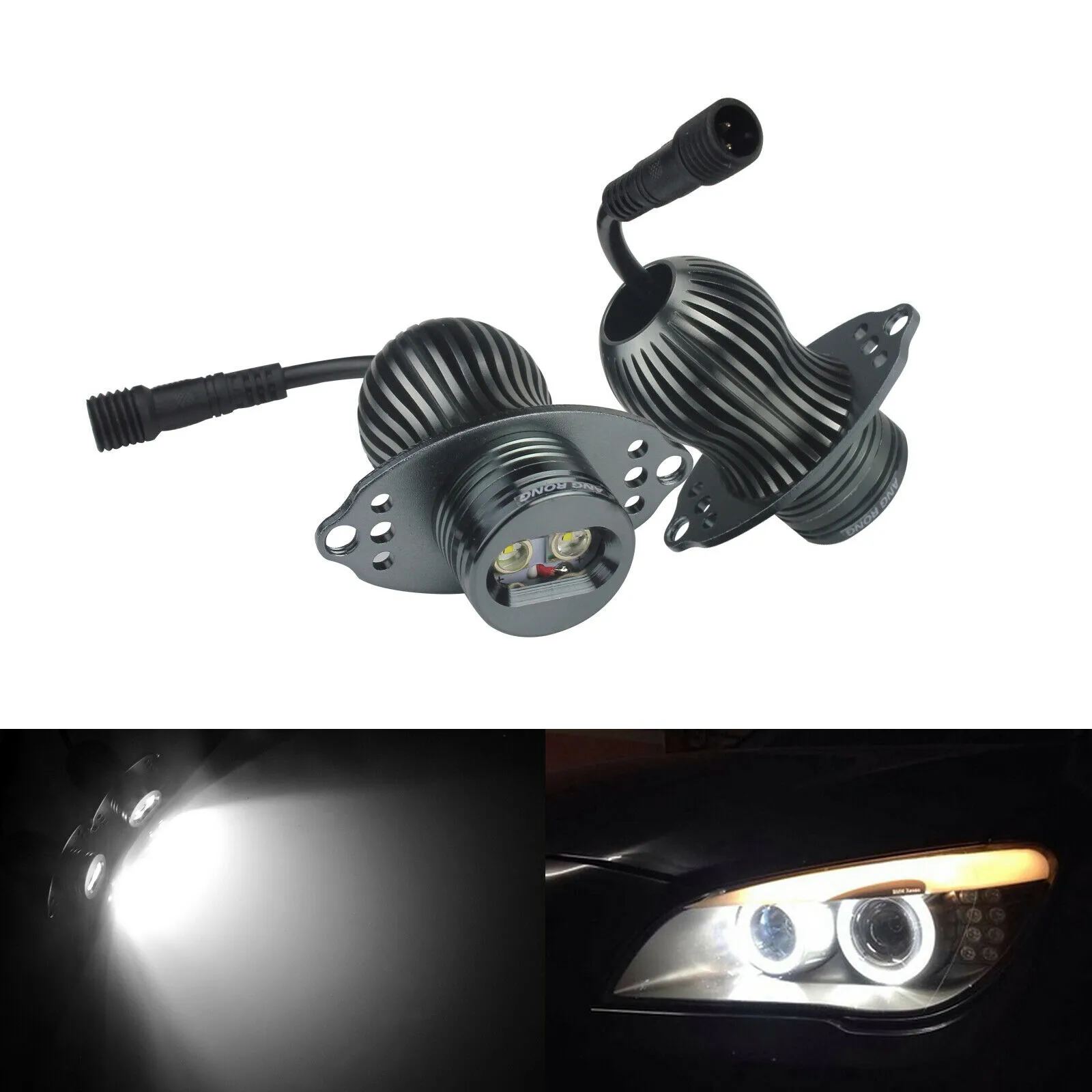 20W LED Marker BMW 3er E90 E91 LCI 2009-2012 Angel Eyes Scheinwerfer Standlicht