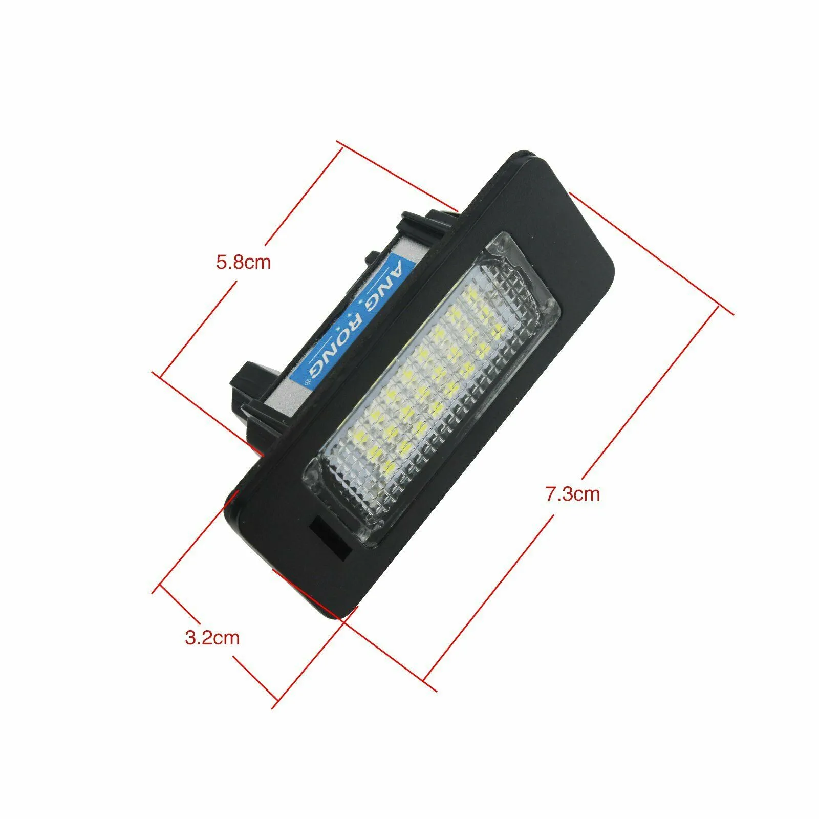 2x Kennzeichenbeleuchtung Lampen für BMW E39 E60 E61 E70 E71 E82 E88 E90 E91 E92