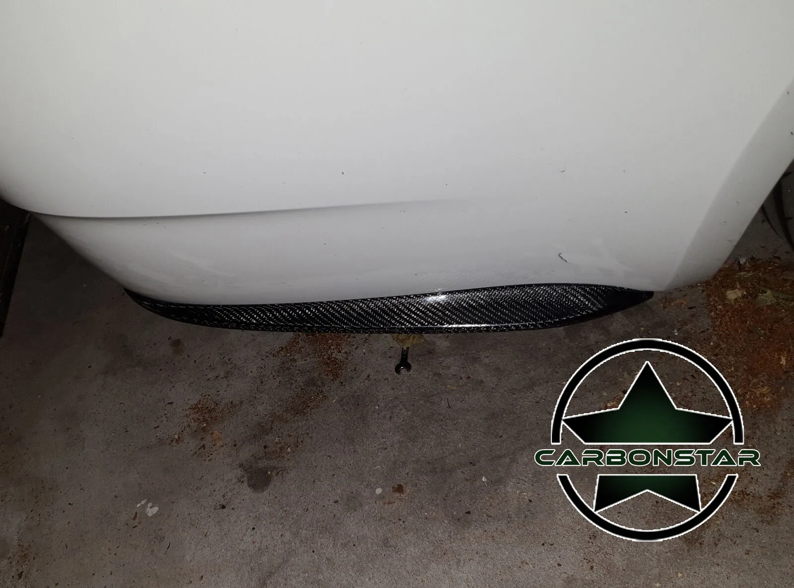 Cstar Carbon gfk Canards hinten Flaps Splitter passend für BMW E90 E92 E93 M3