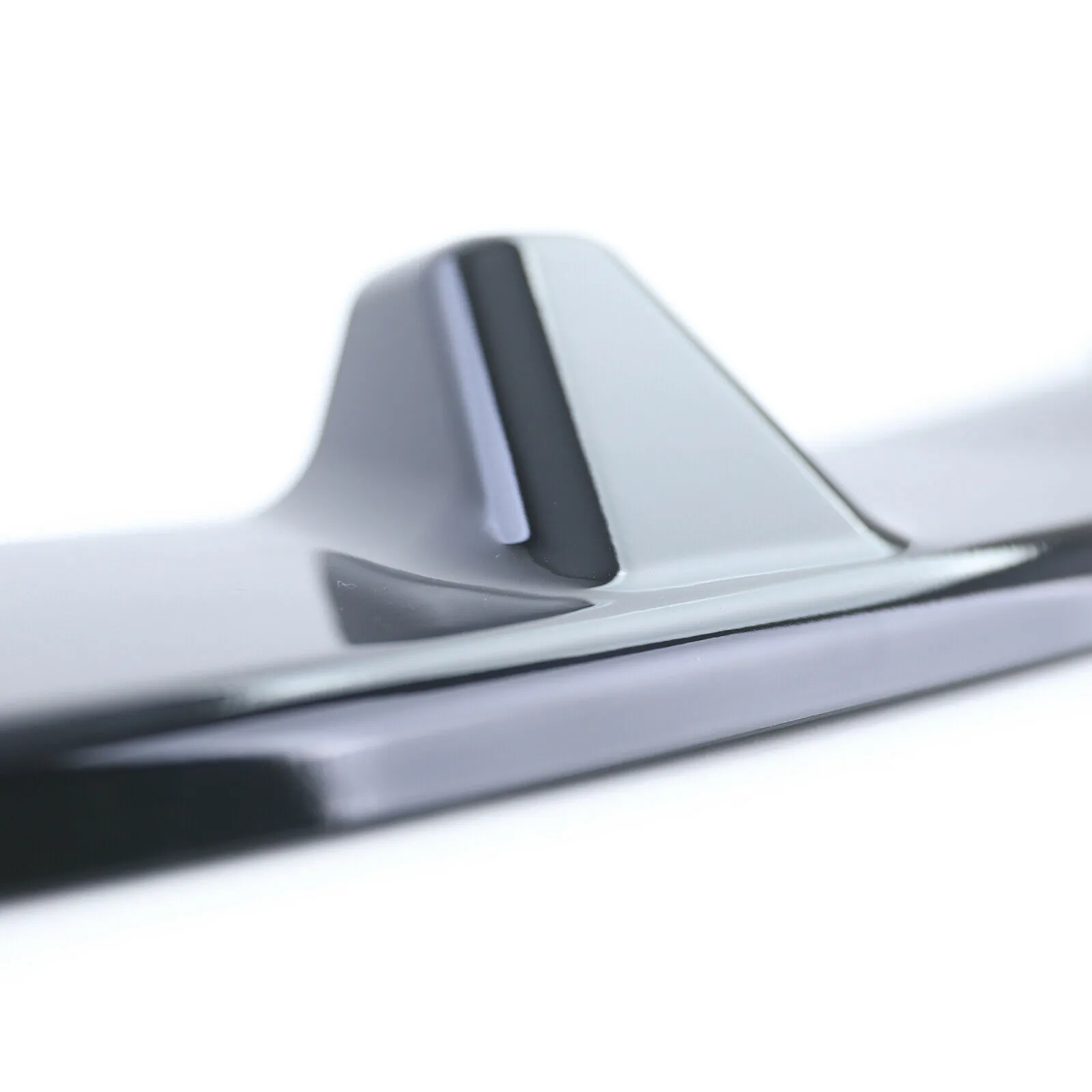 Front Spoiler Lippe Stoßstange Schwarz Glanz passend für BMW 3er E90 E91 08-13