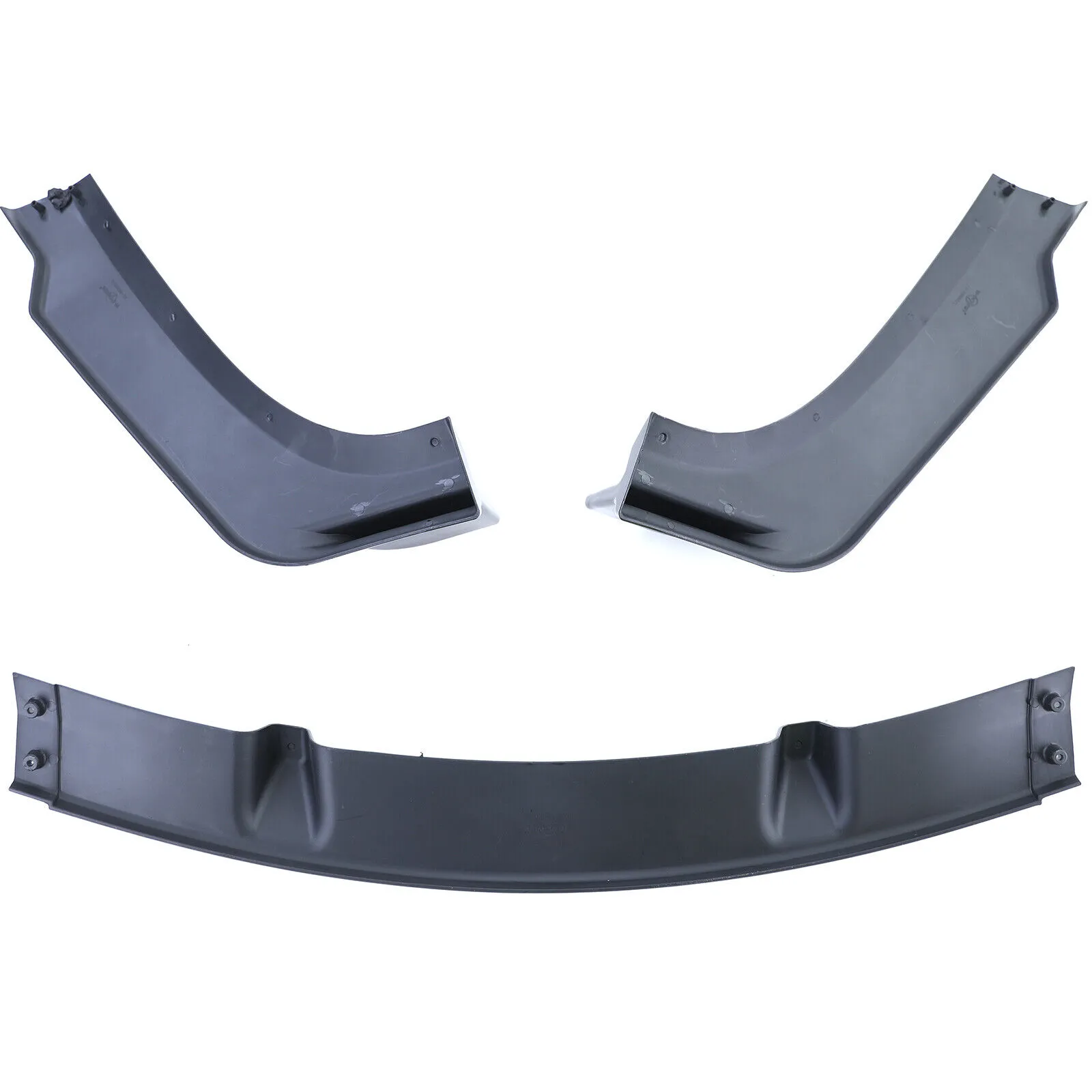 Front Spoiler Lippe Stoßstange Schwarz Glanz passend für BMW 3er E90 E91 08-13