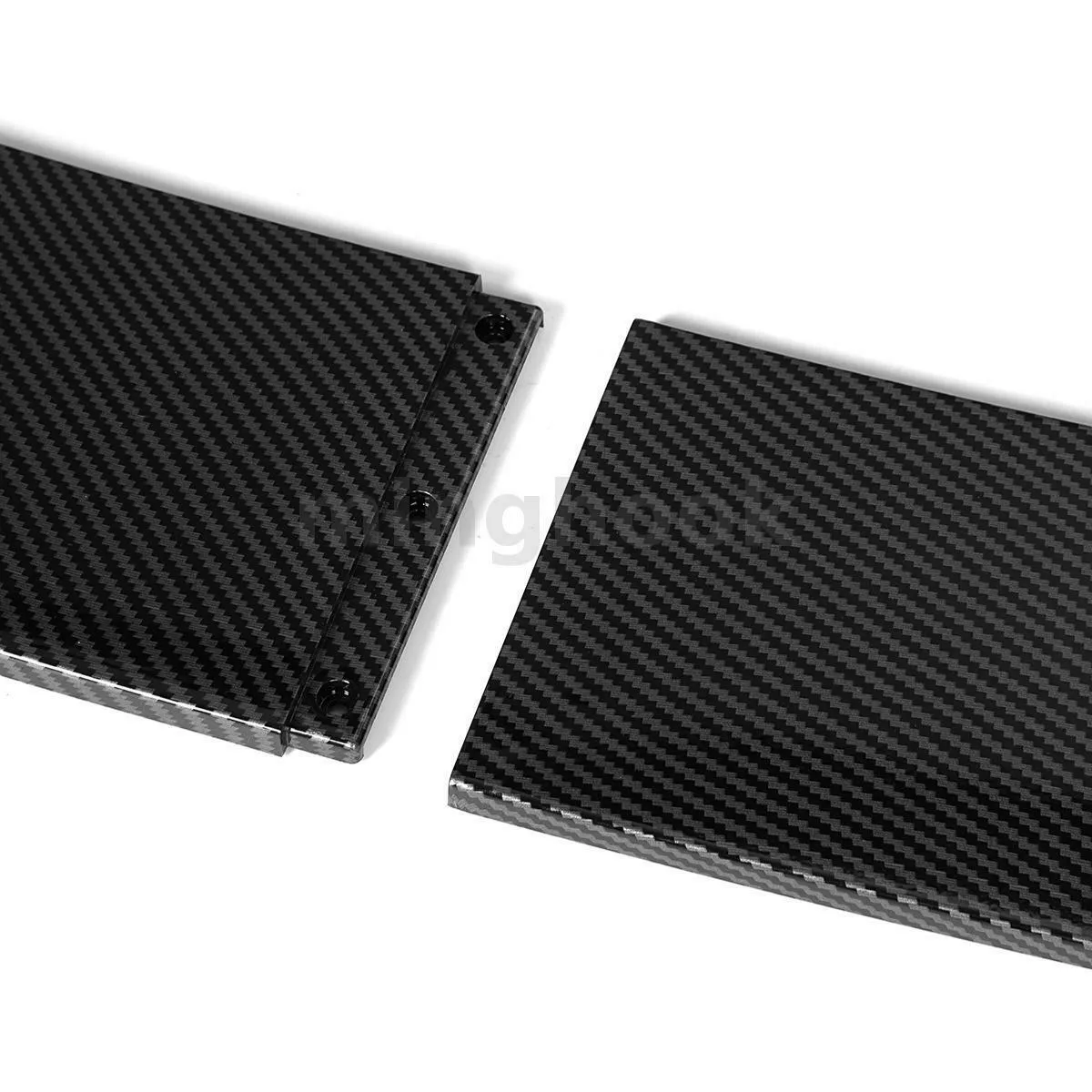 Für BMW 3ER E90 E92 E93 M3 Carbon Spoilerschwert Frontspoiler Lippe Diffusor 4X 
