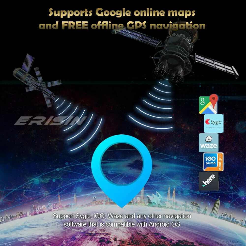 8.8"IPS Autoradio Android 10 GPS CarPlay BMW 3er E90 E91 E92 5er E60 E61 E63 E64