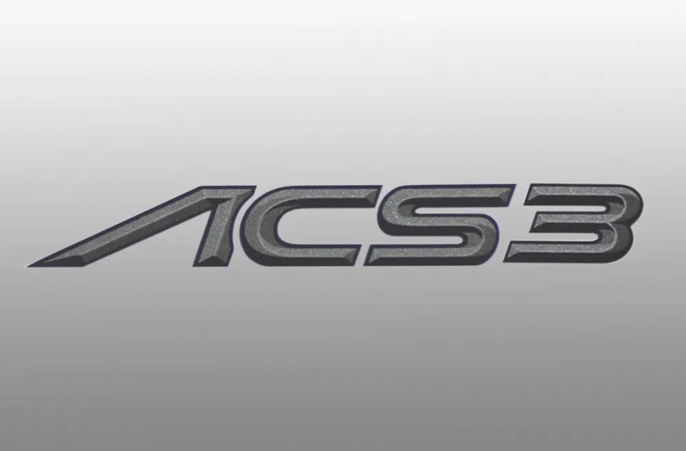 AC Schnitzer Typenbezeichnung Emblem Folie ACS3 für BMW
