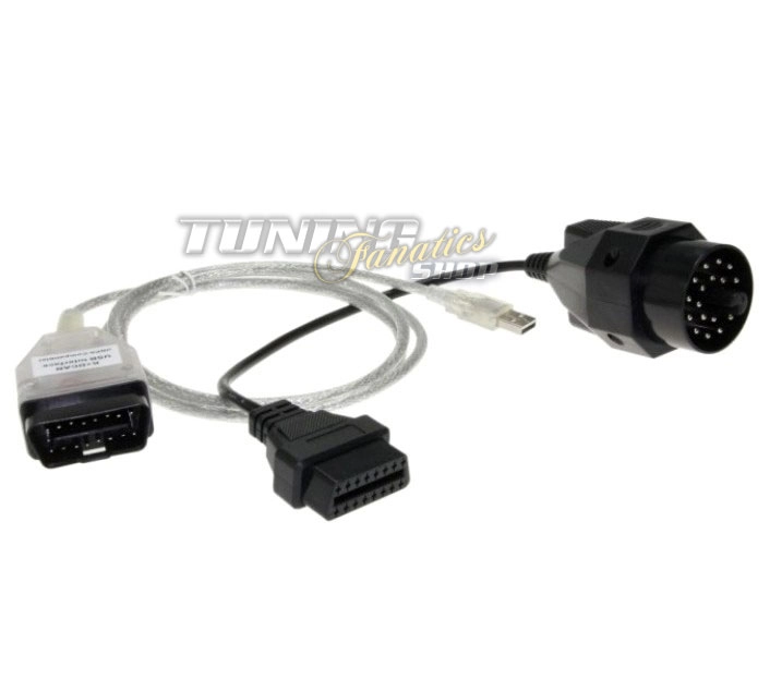 OBD Diagnose USB Interface Ediabas INPA K+DCAN Adapter Stecker für BMW #7390