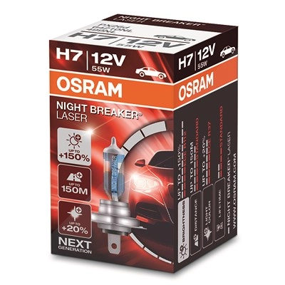 Osram NIGHT BREAKER® LASER H7 Faltschachtel 64210NL