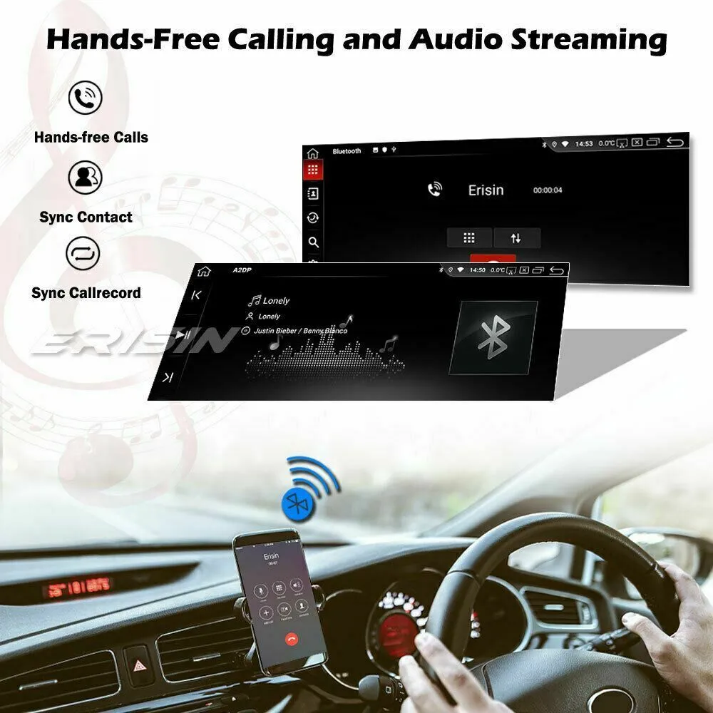 8.8” Android 10.0 Autoradio GPS Navi BMW 3er E90 E91 E92 E93 5er E60 E61 E63 CIC