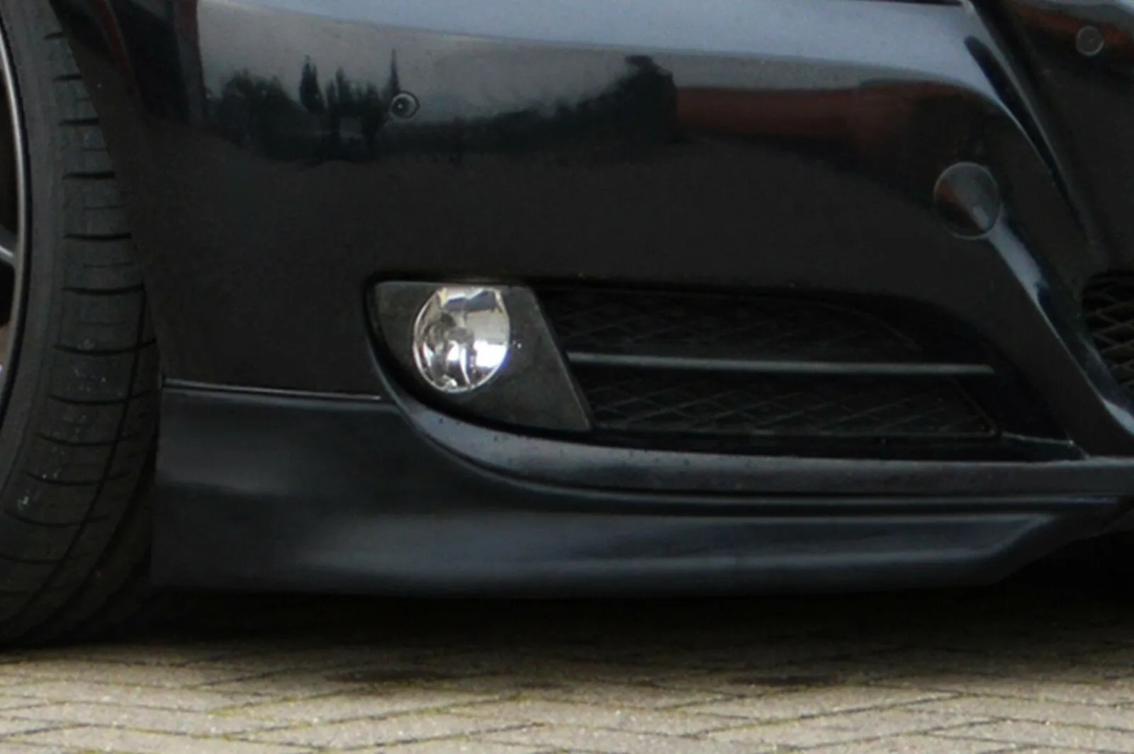 Sonderaktion Frontspoiler Frontansatz aus ABS passend für BMW E90 E91 3er 08-11 