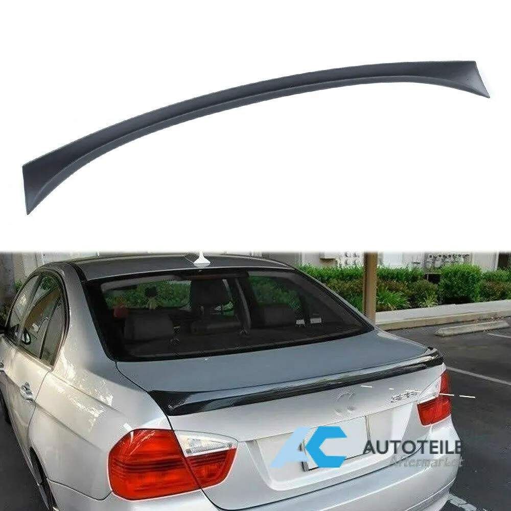 Heckspoiler Heck Flügel Lippe Spoiler für BMW E90 Limo unlakiert ORIGINAL OPTIK