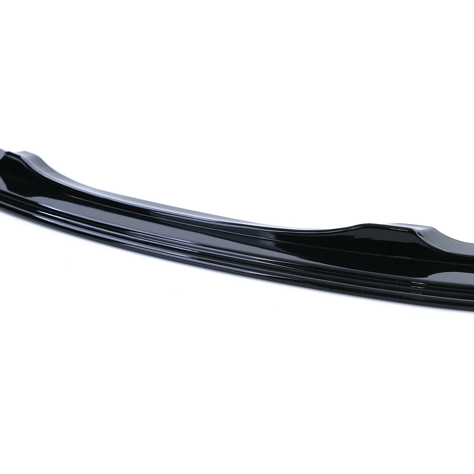 Front Performance Spoiler Schwarz Glanz passend für BMW 3er E90 E91 05-08