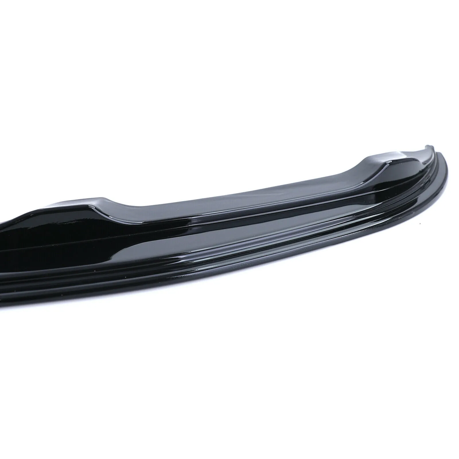 Front Performance Spoiler Schwarz Glanz passend für BMW 3er E90 E91 05-08