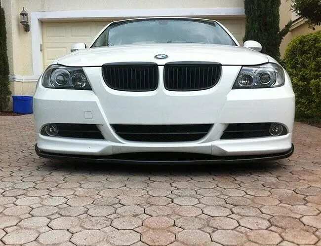 Für BMW E90 E91 05-08 Front-Spoiler Lippe Frontansatz Stoßstangen Spoilerecken