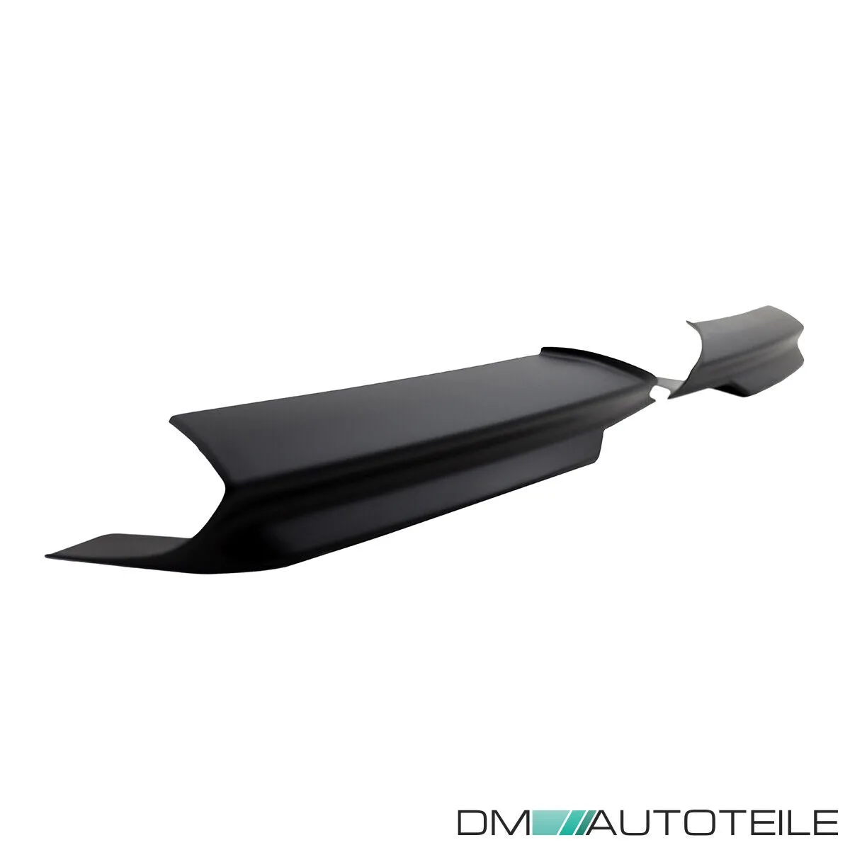 Set Flaps Splitter Spoiler Lippe Schwarz Matt für BMW 3er E90 E91 M-Paket 05-08