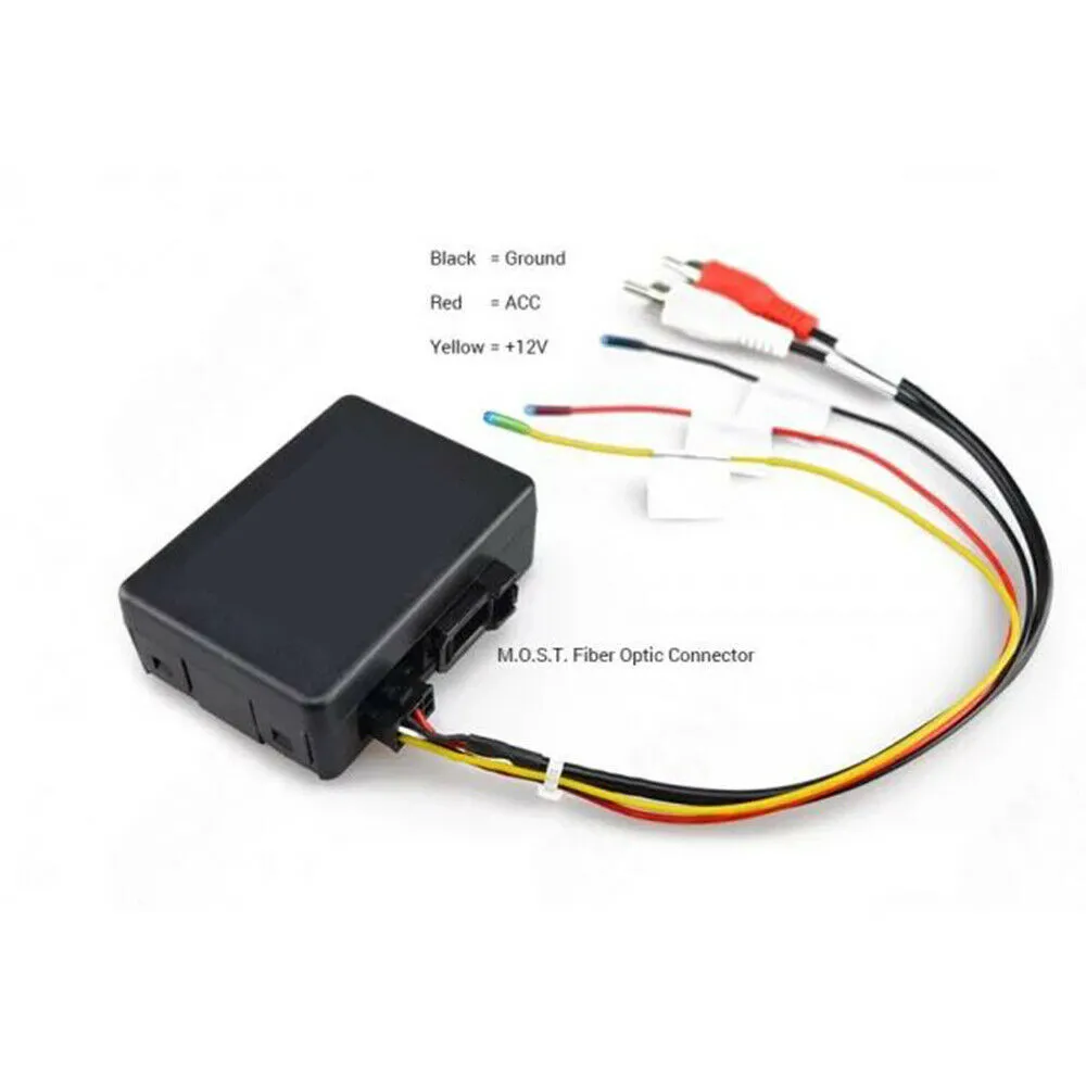 Für BMW E90, E91 E92 E93 E60 E61 E81 E82 E83 E84 Fibre Optic MOST AUDIO GATEWAY