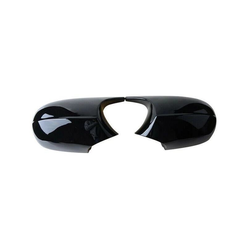 Fuienko - 2PCS M3 Style Gloss Black Rearview Side Mirror Cover Caps For BMW E90 E92 E93 LCI Pair Left Right Rear View Mirror Housing,GERMANY,2pcs