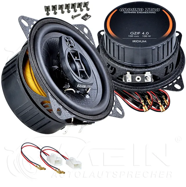 GROUND ZERO LAUTSPRECHER für BMW 3ER Limo E90 2005-2013 Heckablage Hinten #AKW6