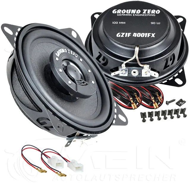 GROUND ZERO LAUTSPRECHER für BMW 3ER Limo E90 2005-2013 Heckablage Hinten #AJZY