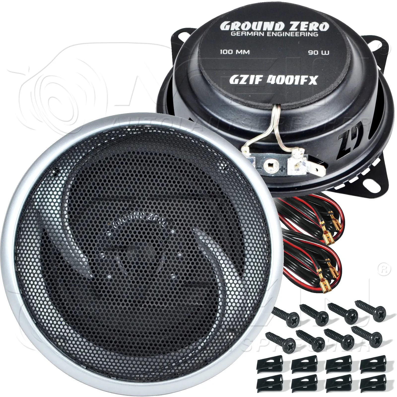 GROUND ZERO LAUTSPRECHER für BMW 3ER Limo E90 2005-2013 Heckablage Hinten #AJZY