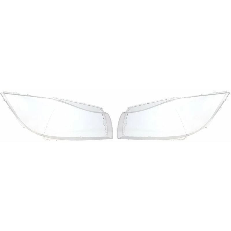 Lifcausal - Scheinwerfer Klarglasabdeckung Frontscheinwerfer Kunststoffschale für bmw E90/E91 2005–08 (1 Paar)