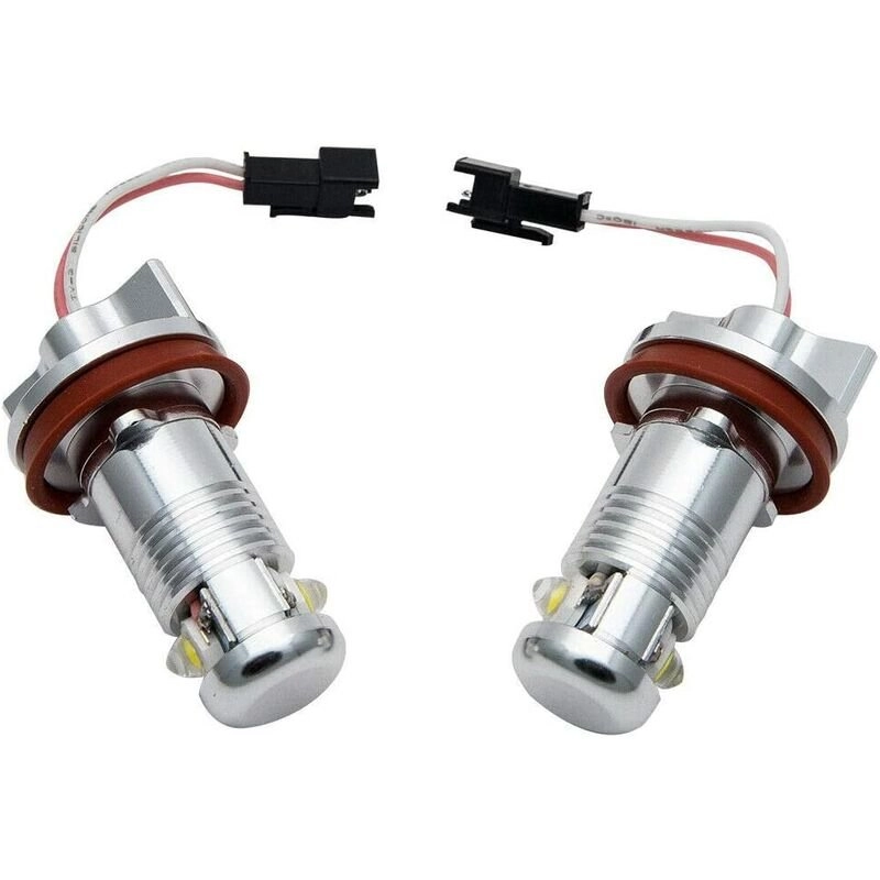 Led Angel Eyes, Lanco 6 W 6000K 2 LED Angel Eyes Cree Signalleuchten für weißes Lichtauto in Xenon HID für E92 E93