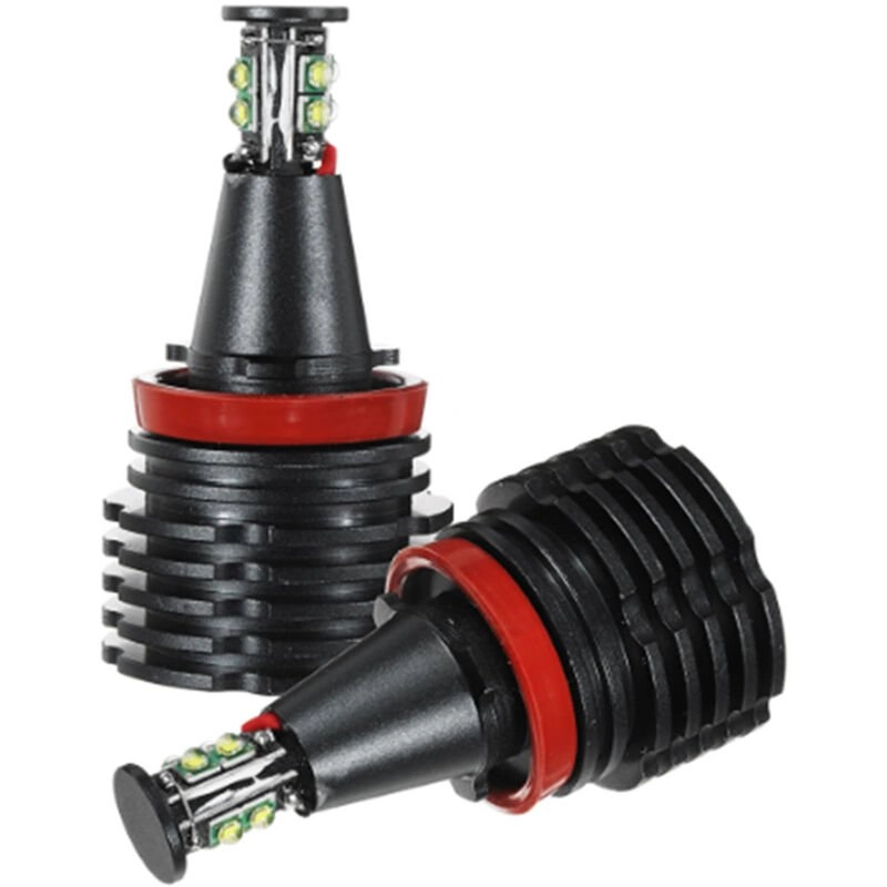 Asupermall - 80W Ein Paar LED Angel Eyes Halo Ring Marker Gluhbirne Ersatz fur BMW E90 E92 E93 E70 E71 E82 E89 M6 1 2 3 Serie X5 x6 Z4 - Modell:Xenon