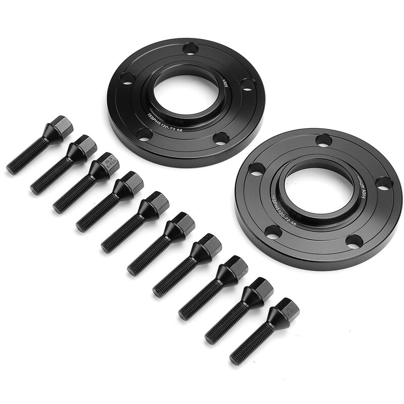 Hubcentric 15mm 5x120 PCD Spurverbreiterungen & Schrauben für BMW E36 E46 E90 E91 E92