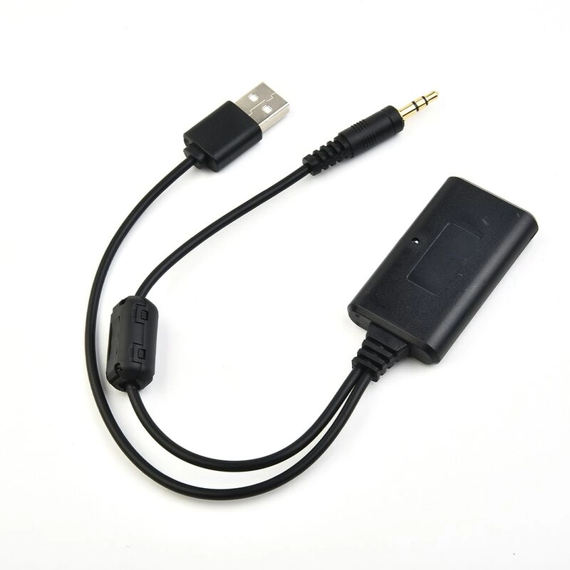 Fuienko - 3,5 mm Für bmw Aux Auto Drahtlose Bluetooth Empfänger Wireless Schwarz Für bmw E90 E91 E92 E93 Universal Auto zubehör,CHINA