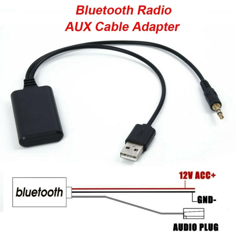 Fuienko - 1pc Kabel Adapter Für BMW E90 E91 E92 E93 Auto Bluetooth AUX Zubehör 12V Auto Bluetooth Radio Kabel adapter Auto Zubehör,China