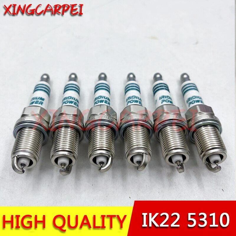 4 / 6pcs IK22 5310 Iridium Zündkerze fit für BMW für Audi für Chevy für Nissan für Volkswagen für Volvo Mitsubishi Daihatsu,4pcs