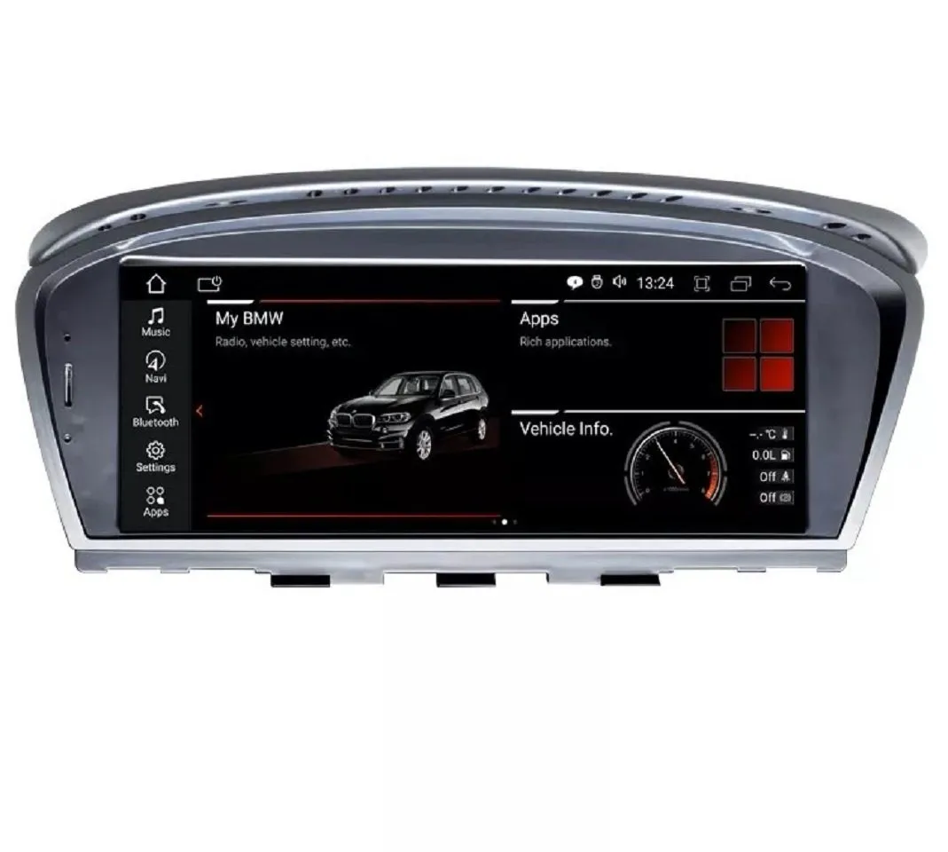 GABITECH »BMW E60 E61 E63 E64 E90 E91 E92 E93 CIC Android 12 Autoradio GPS Navi« Einbau-Navigationsgerät