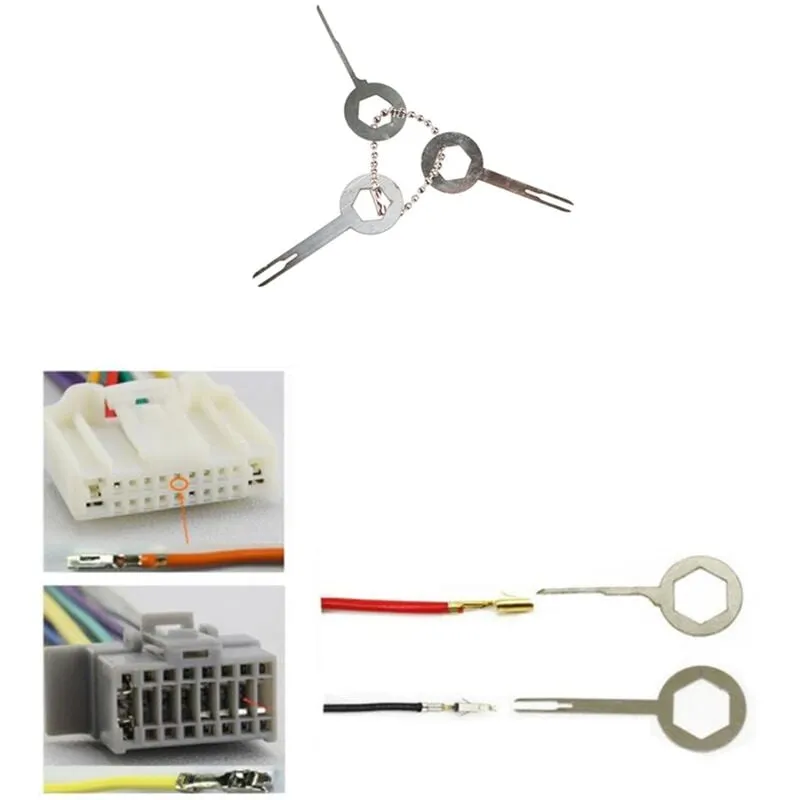 Auto Terminal Entfernung Werkzeug Draht Stecker Connector Reparatur Werkzeug Für Audi A4 B5 B6 B8 A6 C5 C6 A3 A5 q3 Q5 Q7 bmw E46 E39 E90 E36 E60