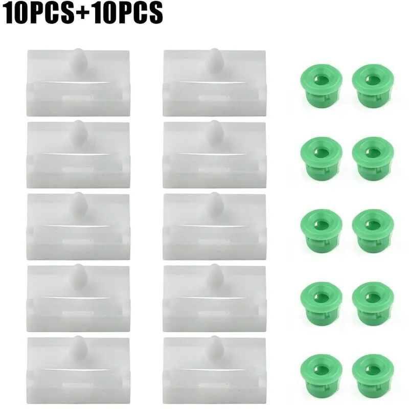 Fuienko - 10x Sill Rock Trim clips Für bmw E32 E36 E46 E90 E91 Zubehör Durable Neue befestigung clip 51711932996 + 51718184574,CHINA