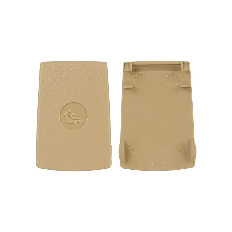 Anker Abdeckung ISOFix Gürtel Abdeckung Zurückhaltung für bmw X1 E84 3 Serie E90 F30 1 Serie E87 Auto Zubehör Auto hinten Kind Sitz Haken,Beige