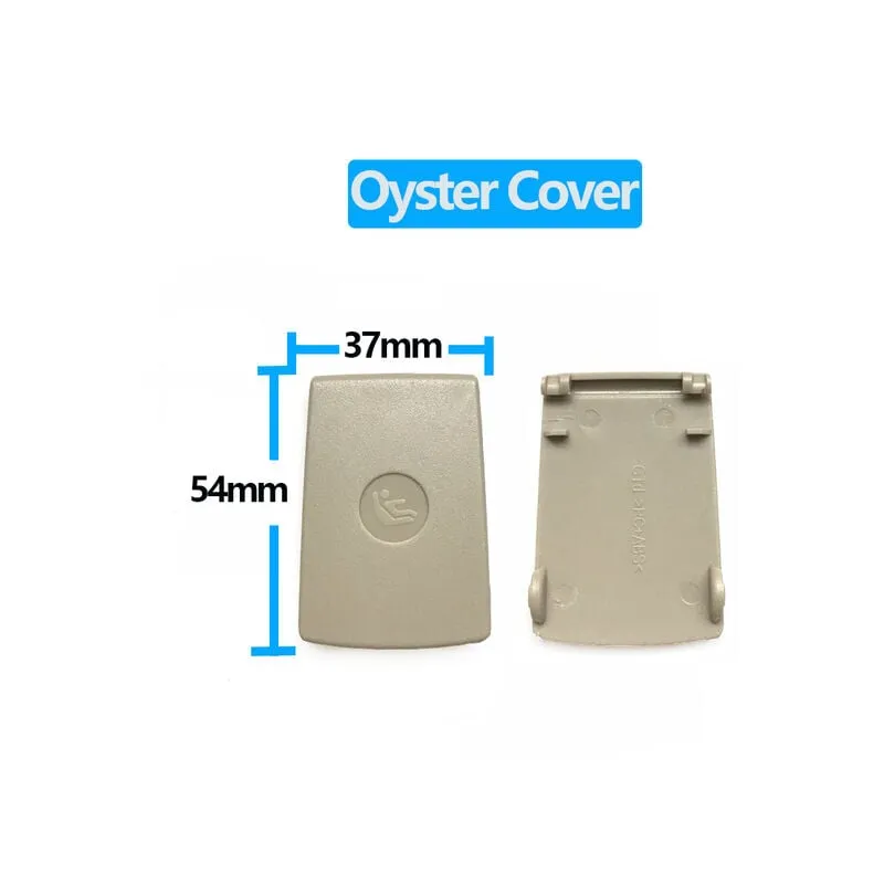 Innen Auto Baby Sicherheit Sitz Anker isofix Taste Abdeckung Ersatz Für bmw 3 Serie E90,X1 E84,1 serie E81 E87 52207152210,Oyster Cover