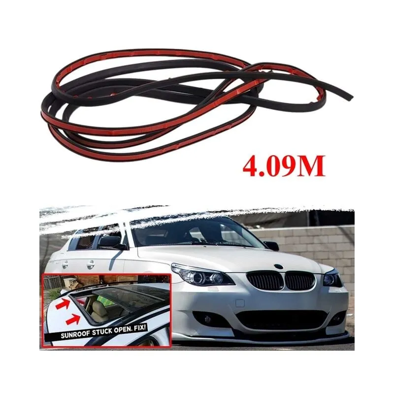 Auto Schiebedach Dichtung Streifen Wasserdichte Gummi Dichtung für bmw 3 5 7 Serie E90 E60 E36 F30 E34 F10 F20 e92 E91 E53 E70 X5 X3,black
