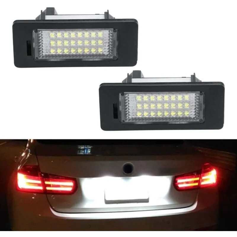1 stücke Auto LED Kennzeichen Licht für BMW E46 E90 E60 E36 E30 E34 E39 E53 E70 E71 E92 e93 X1 X3 X5 Anzahl Lampe Auto Zubehör,1pcs