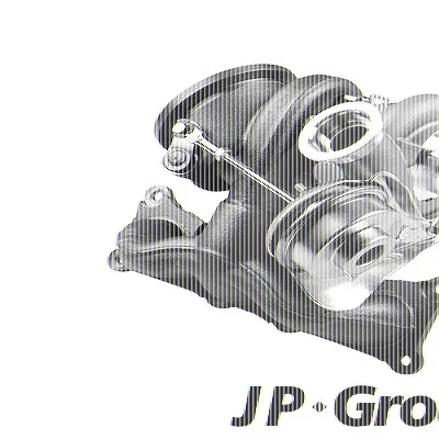 JP GROUP Turbolader inkl. Dichtungssatz Zum Zylinder 3 für BMW 1 Z4 3