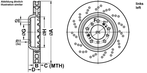 ATE Bremsensatz, Bremsbeläge Vorne (IJF141BVI5) für BMW 3 1 | Bremsen-Kit