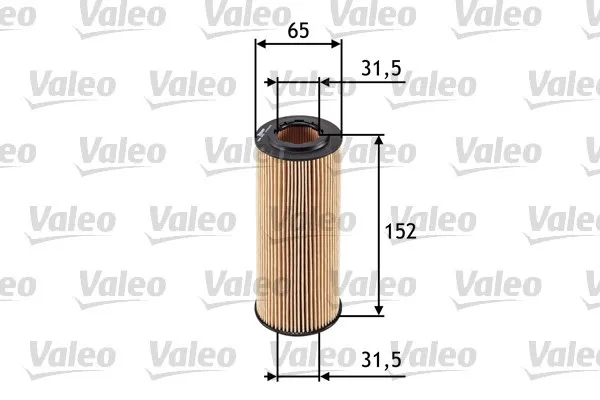 VALEO Ölfilter (586545) für BMW X3 3 5 X5 X6 7 6